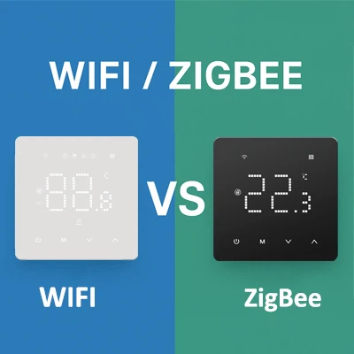 How to choose between WiFi and Zigbee thermostats?