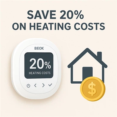 How European Customers Save 20% on Heating Costs with BEOK Smart Thermostats