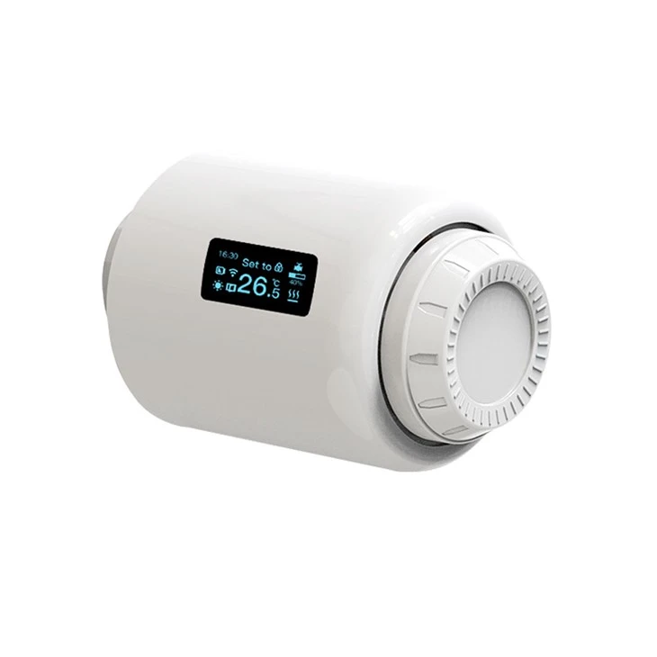 OLED Display Zigbee Radiator Actuator TRV-602