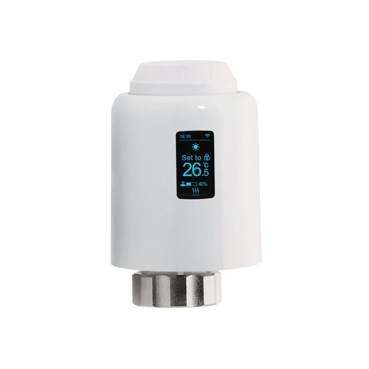 OLED Display Zigbee Radiator Actuator TRV-602