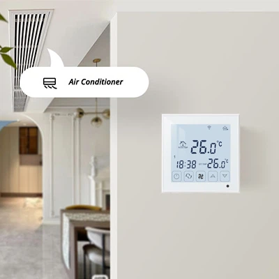 What does 'in-control' and 'out of control' fan coil of air conditioning ther...