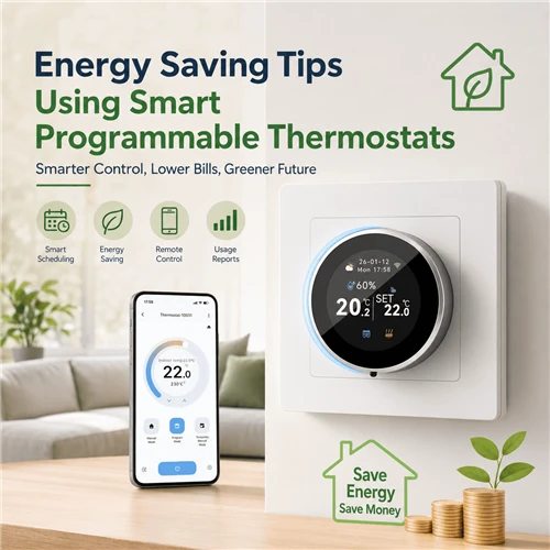 Energy Saving Tips Using Smart Programmable Thermostats