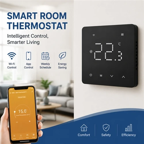 Why a Smart Room Thermostat Is Becoming a Standard Feature for Modern HVAC Pr...