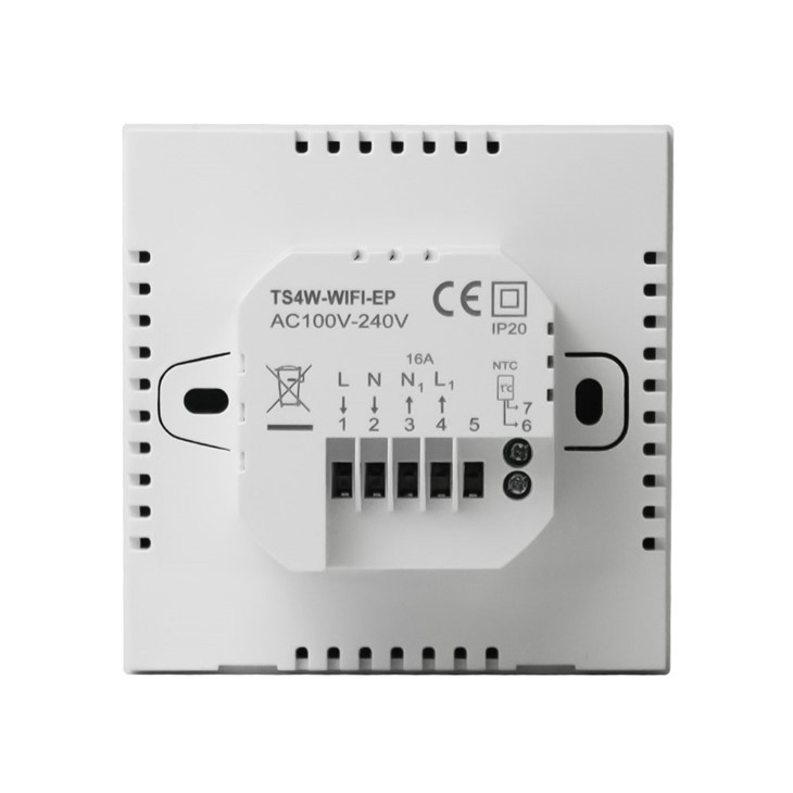 Beok 16a electric heating thermostat TS4