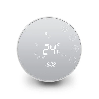TGR86 Smart Thermostat in Floor Heating with Round Screen