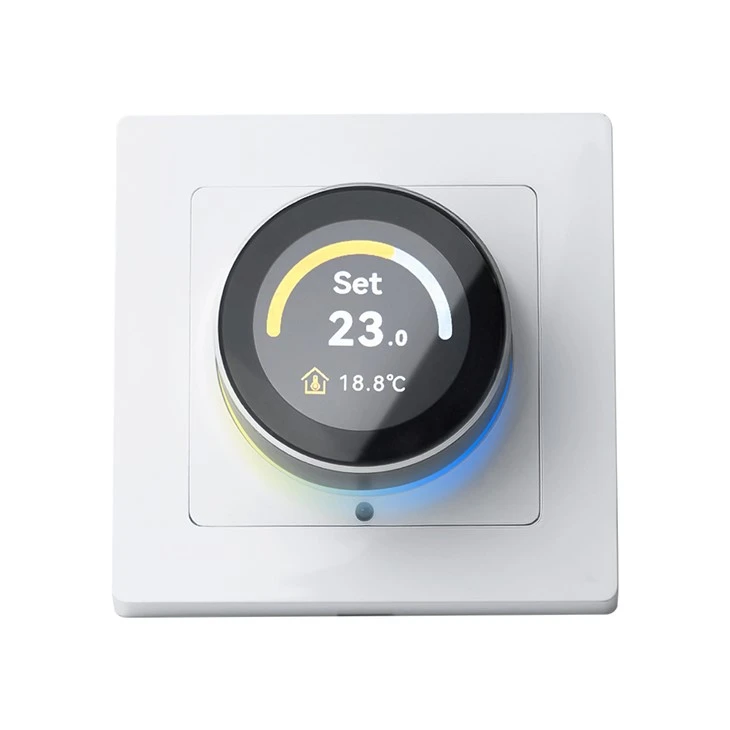 Round-screen-underloor-heating-thermostat
