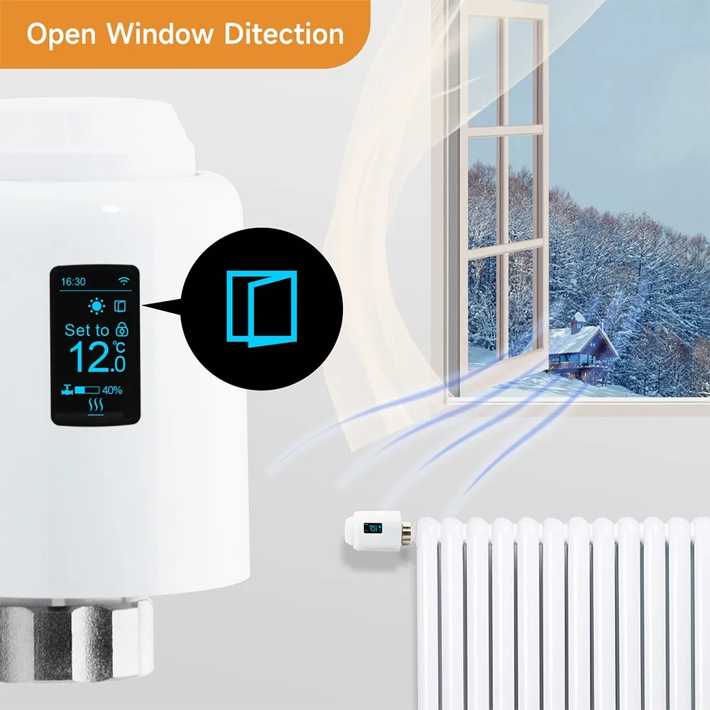 WIFI Thermostatic Radiator Valve WIFI Thermostatic Radiator Valve