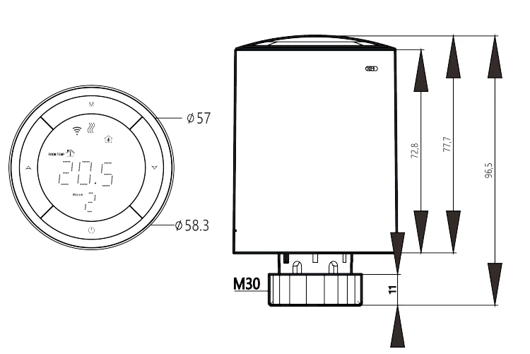 valve size valve size